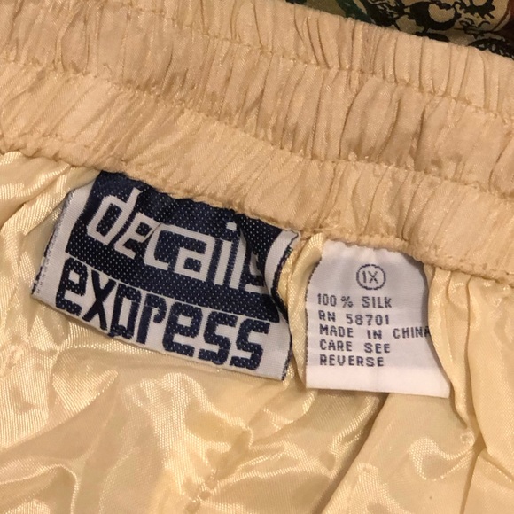 Vintage Silk Women's Details Express Track Suit Size XL - Picture 12 of 12